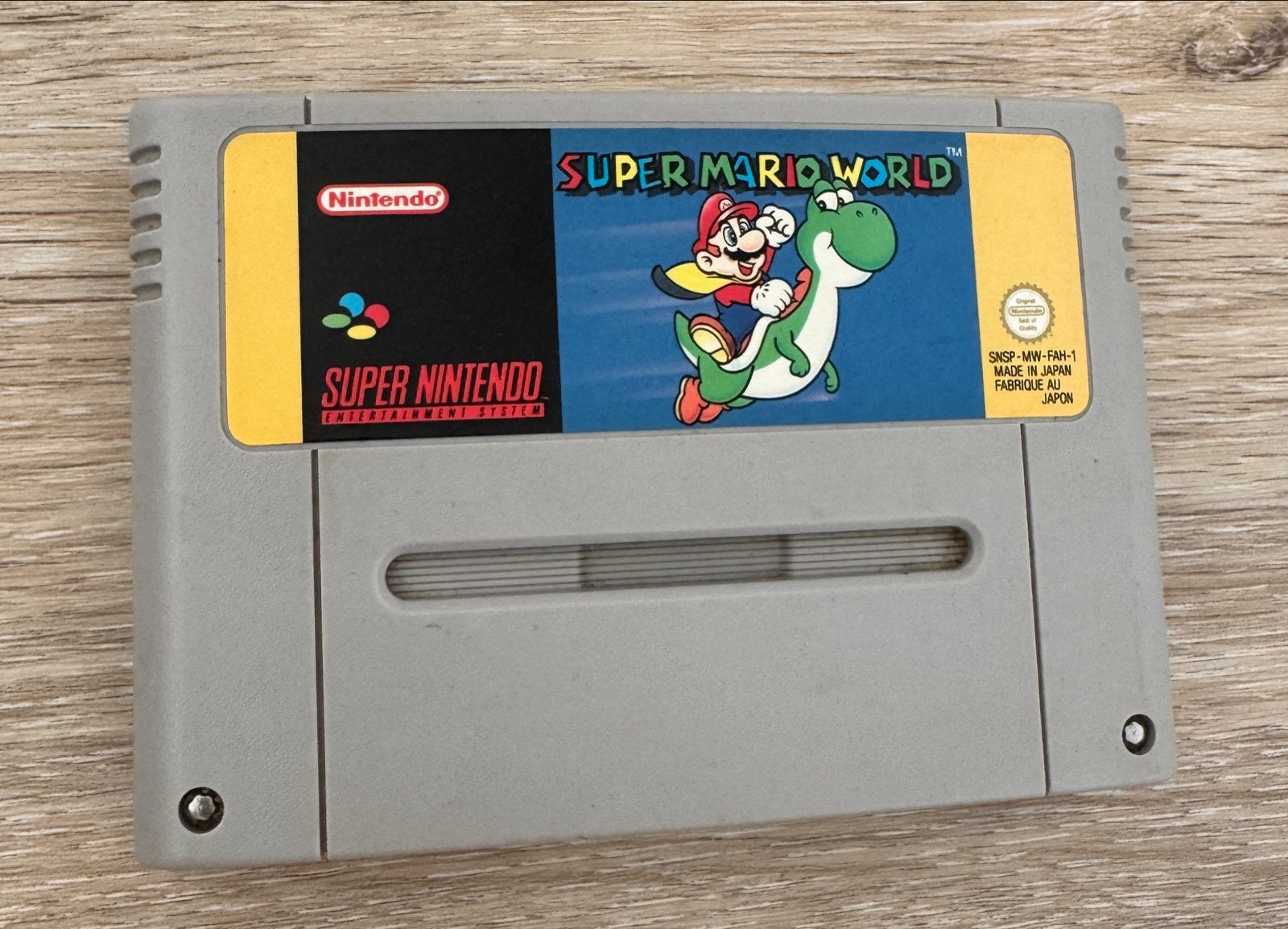 Super Mario World - Super Nintendo (SNES) Cartridge, Ophalen, Gebruikt, 1 speler, Vanaf 3 jaar