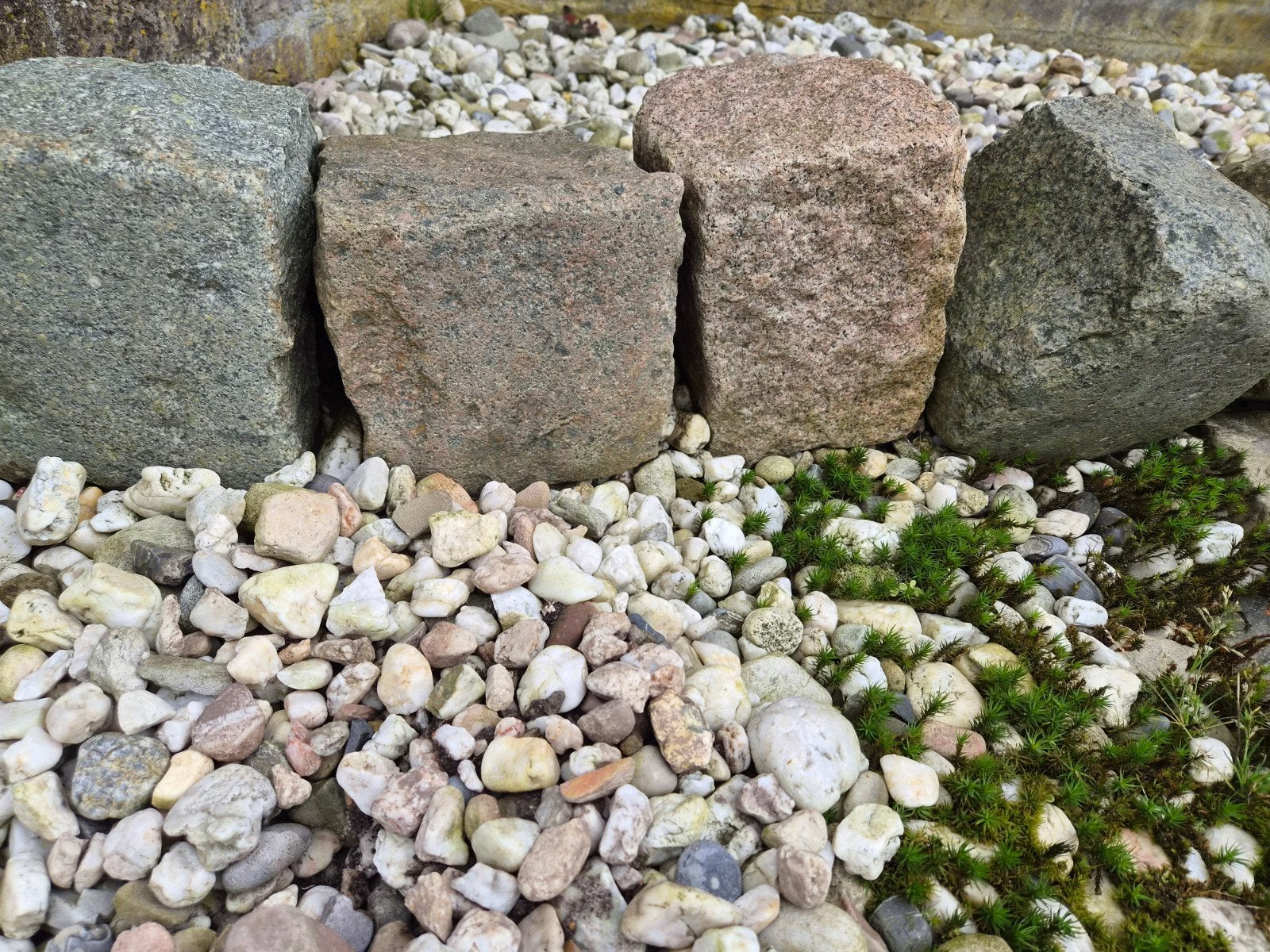 Basaltblokken - ca. 85 stuks, Tuin en Terras, Ophalen, Gebruikt, Kei, Basalt