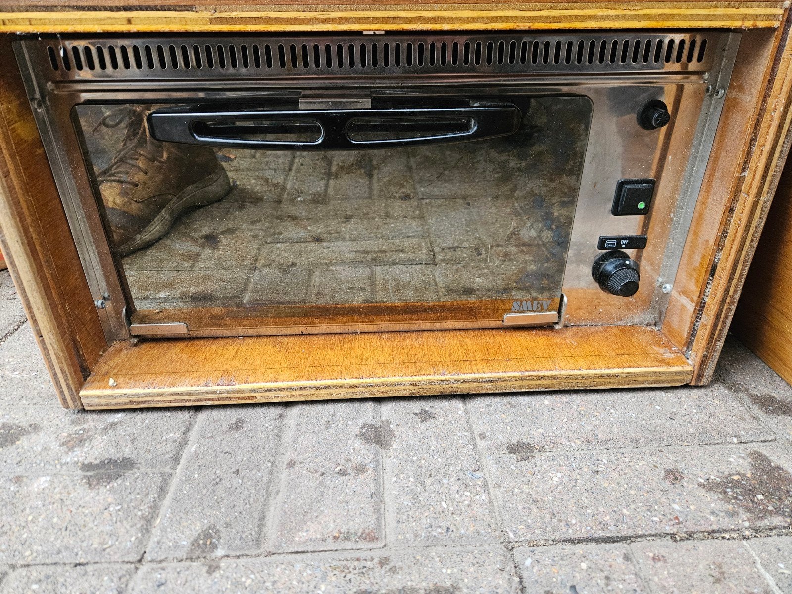 pizza/ camping oven, Ophalen