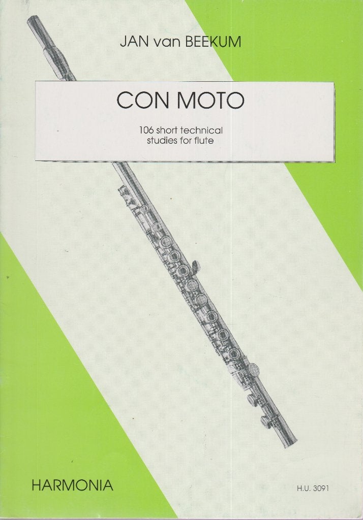 JAN van BEEKUM - CON MOTO, Ophalen of Verzenden, Gebruikt, Artiest of Componist, Populair
