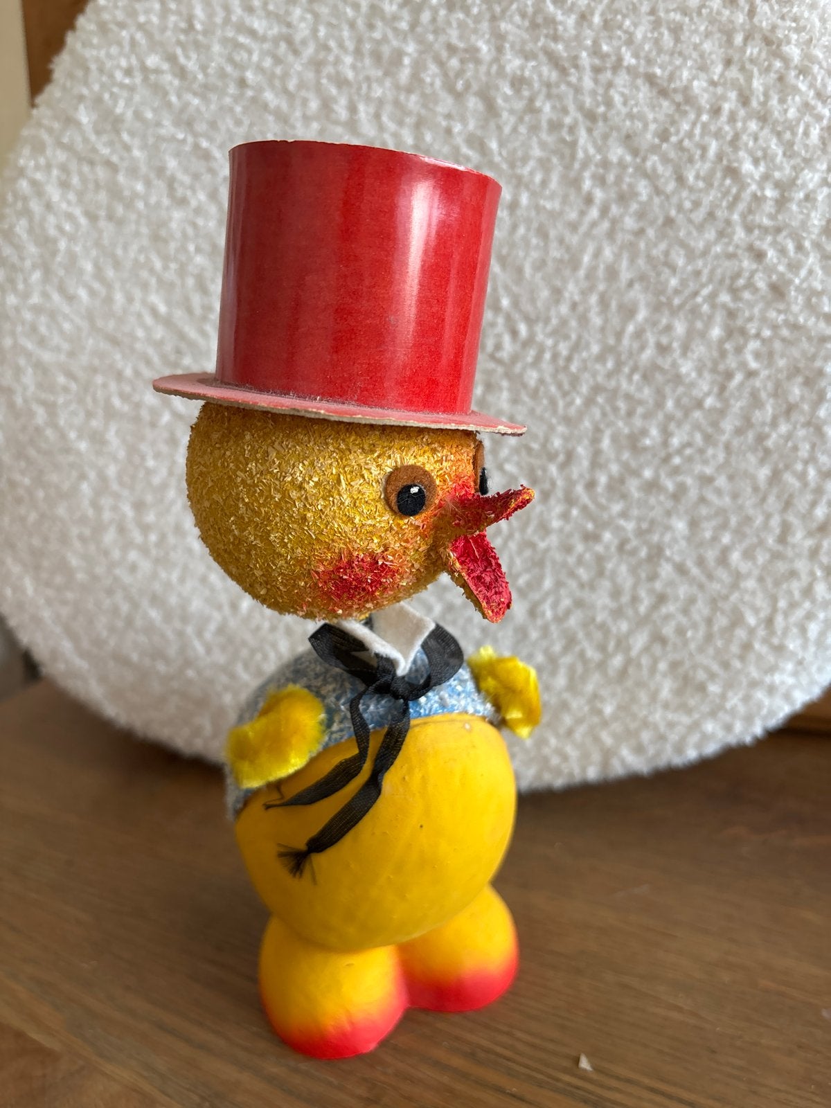 Pasen Candy container eend met hoge hoed, Diversen, Pasen, Ophalen of Verzenden, Gebruikt