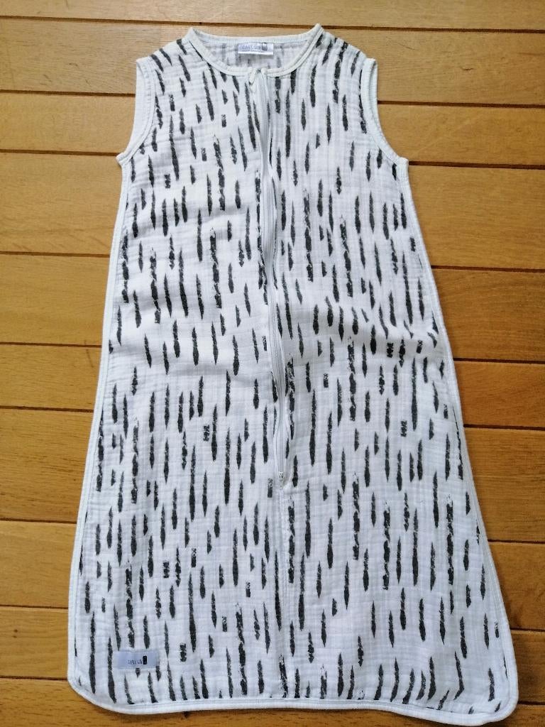 CARLIJN Q slaapzak wit zwart 90 cm, Ophalen of Verzenden, 85 tot 100 cm, Slaapzak
