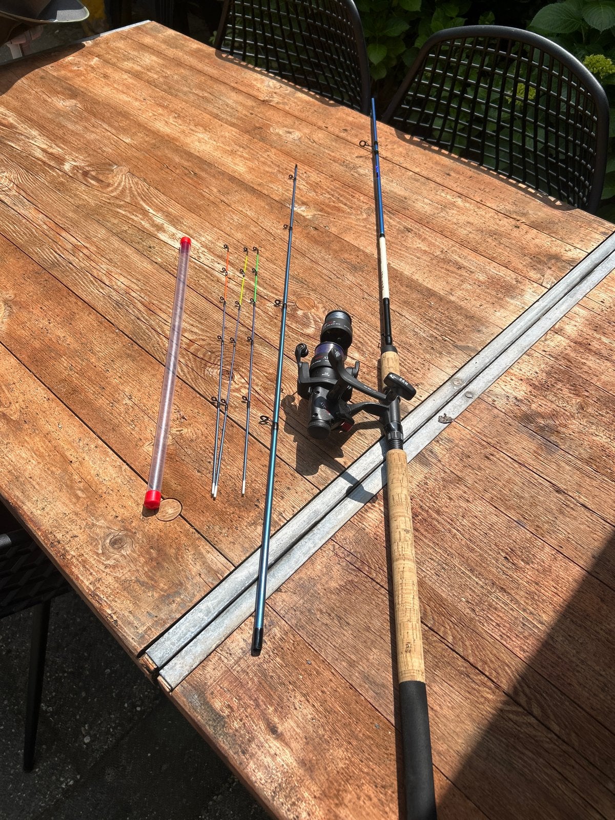 Robinson Striker Picker 2.70m Werphengel met DAM Quick Molen, Ophalen, Gebruikt, Werphengel