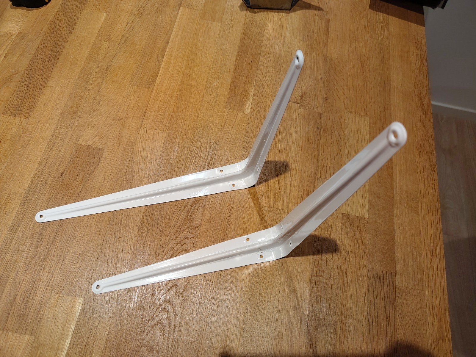 Metalen plankdragers / brackets / Set van 2, Ophalen of Verzenden, Nieuw