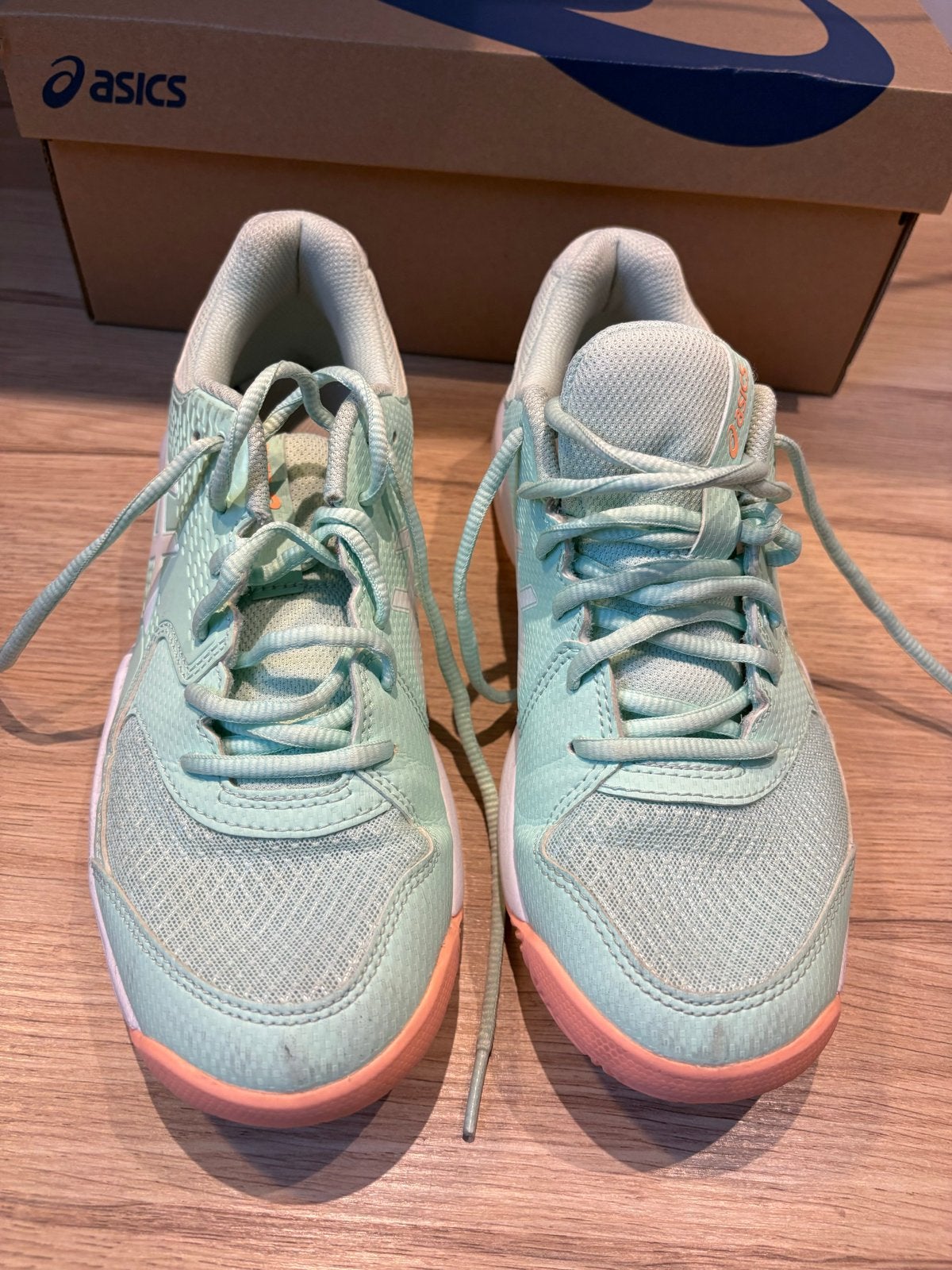 ASICS  8 Dames Sportschoenen - Maat 40, Sportschoenen, Ophalen of Verzenden, Gedragen, Groen