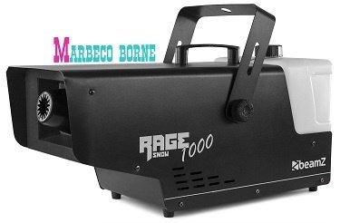 Sneeuwmachine, Snow machine, 1000watt, Afstandsbed, Rage1000, Info@marbeco.com, Overige typen, Nieuw, BeamZ
