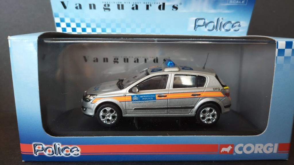 Vauxhall Opel Astra H police 1:43 Vanguards Corgi Pol, Corgi, Auto, ., Nieuw