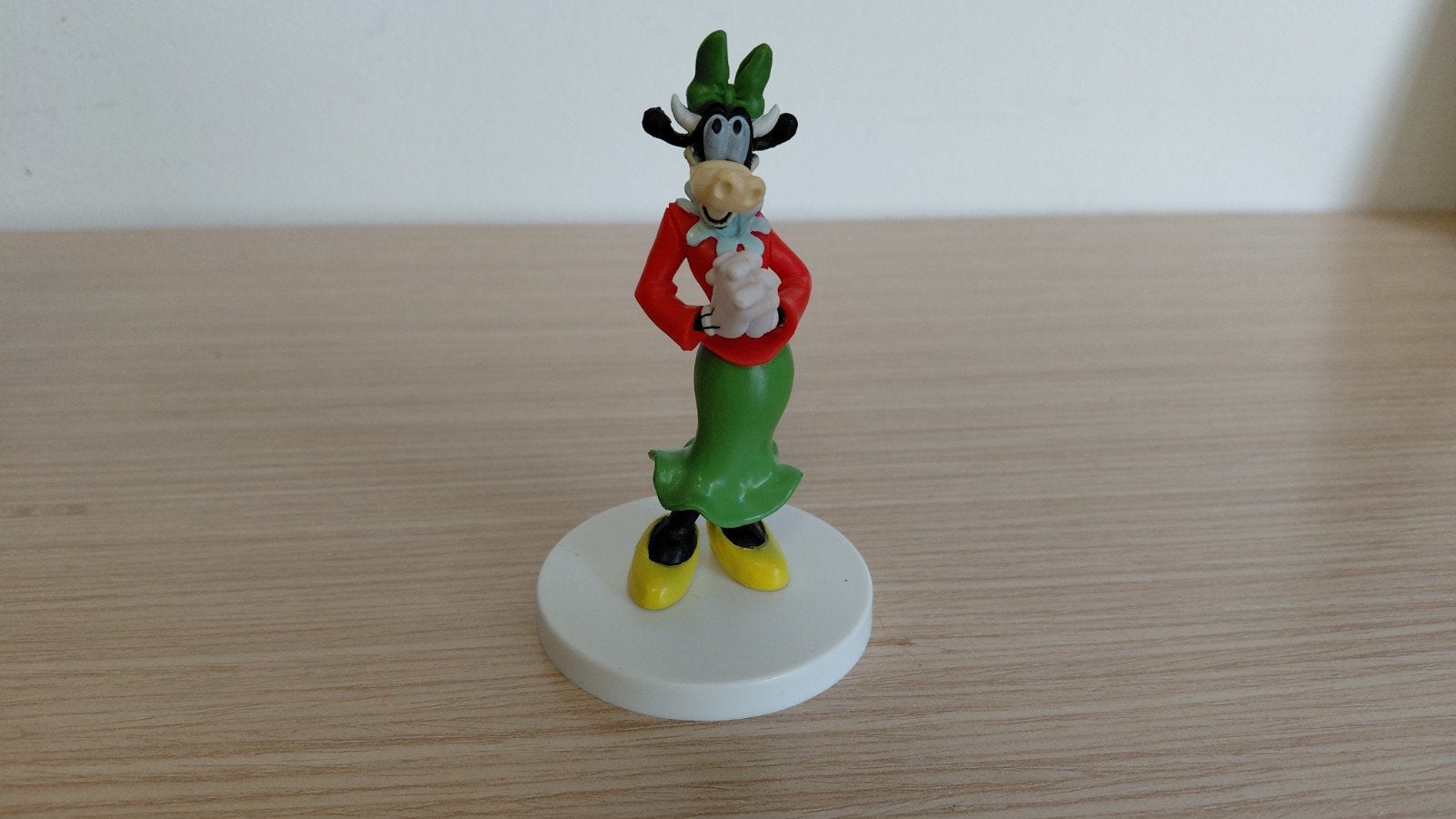 Clarabella Disney figuur, Ophalen of Verzenden, Zo goed als nieuw, Beeldje of Figuurtje