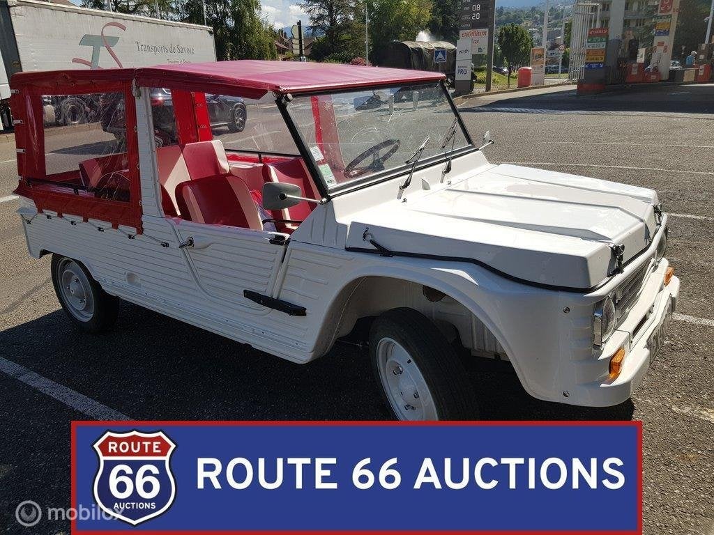 Citroën Méhari | 1974 | Route 66 Auctions, Overige carrosserieën, Citroën, Zwart, Bedrijf