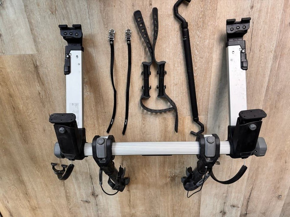 Thule OutWay Hanging 2 994 fietsendrager (2 fietsen), Ophalen, 2 fietsen, Zo goed als nieuw, Achterklepdrager