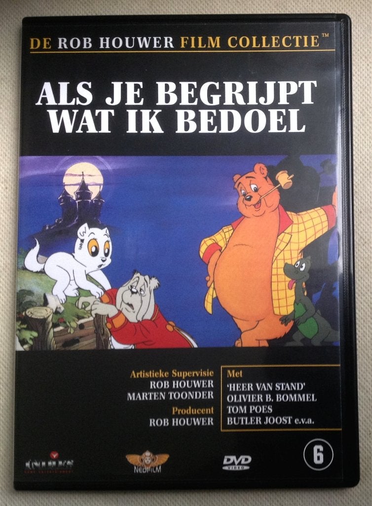 Als Je Begrijpt Wat Ik Bedoel Olivier B. Bommel Tom Poes, Cd's en Dvd's, Europees, Gebruikt, Tekenfilm, Verzenden