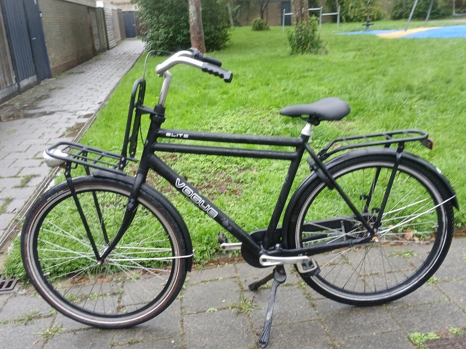 Vogue Elite heren  Transportfiets - Zwart, terugtraprem, Fietsen en Brommers, Terugtraprem, Versnellingen, Ophalen, Overige merken