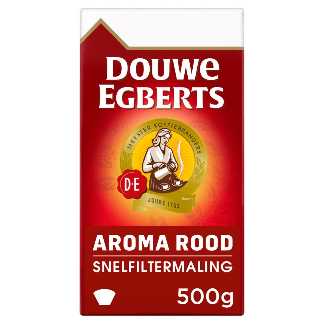 Douwe Egberts Aroma Rood Snelfiltermaling - 250 gram 5x, Diversen, Ophalen of Verzenden