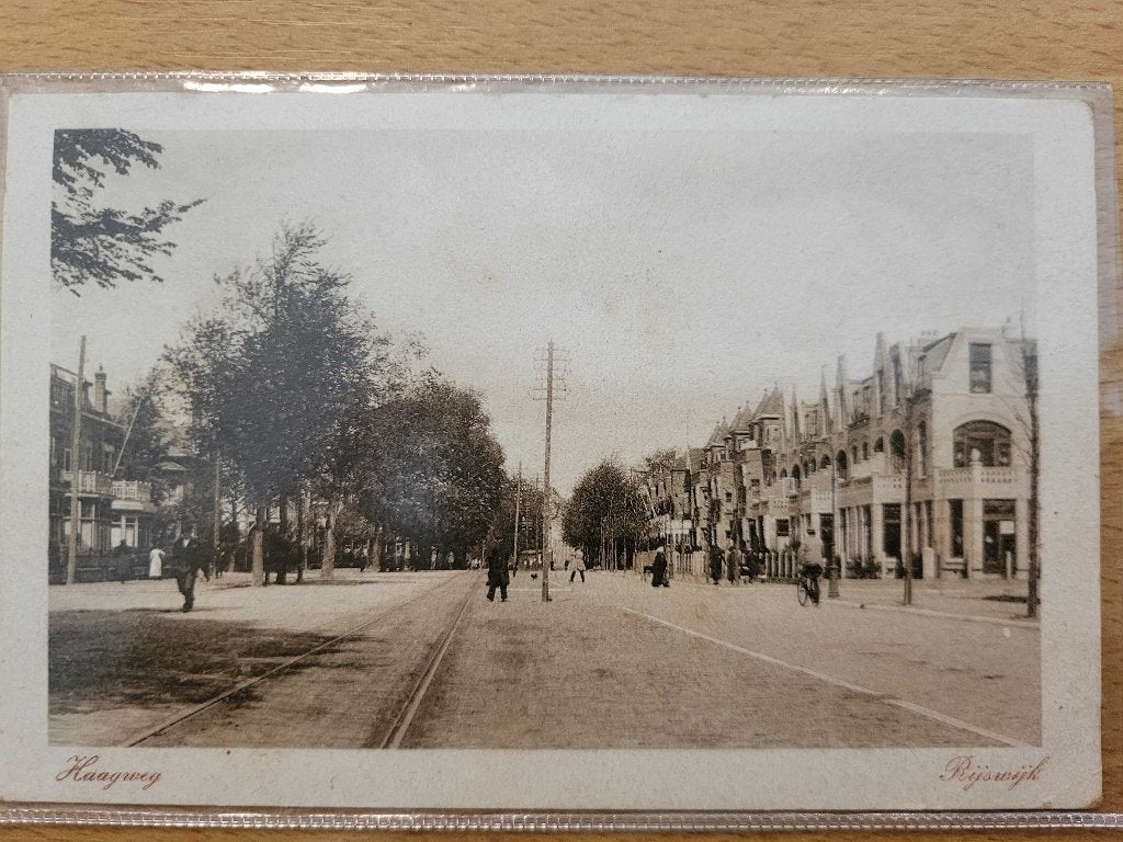 ansicht RIJSWIJK Haagweg, Verzamelen, Ophalen of Verzenden, Voor 1920, Zuid-Holland