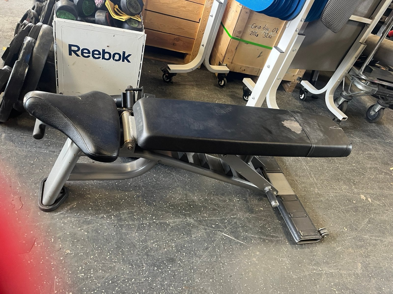 Verstelbare bank adjustable bench, Ophalen, Adjustable bench, Gebruikt, Fitnessbank