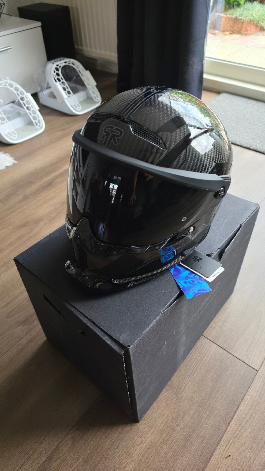 Ruroc Atlas 4.0 Track Motorhelm SM - Nieuw met 3 Vizieren, Motoren, Heren, Integraalhelm, S, Ophalen