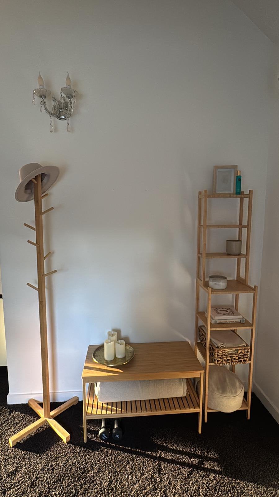 IKEA RÅGRUND Badkamer Set – Bamboe, Huis en Inrichting, Ophalen, Zo goed als nieuw