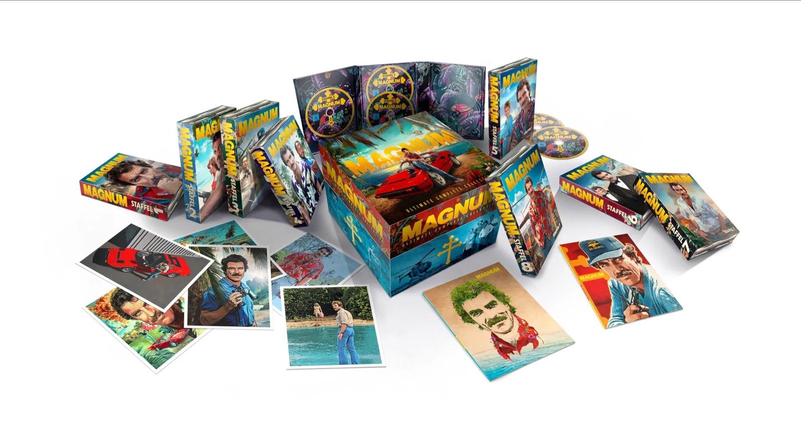 Magnum P.I. - Ultimate Complete Collection Blu-ray, Engels, Vanaf 16 jaar, Speciale editie, Ophalen of Verzenden