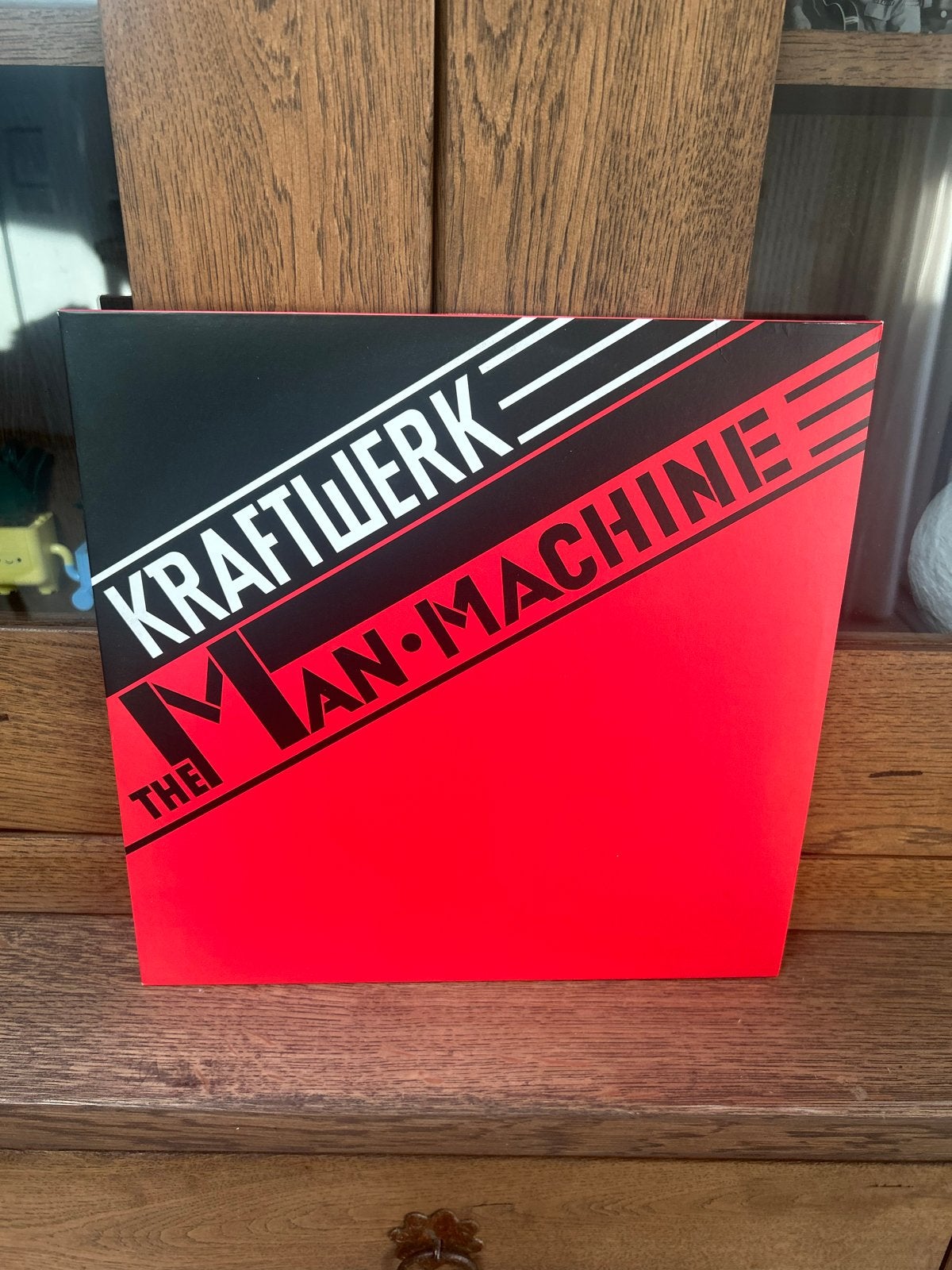 Kraftwerk - The Man-Machine LP (Zo goed als nieuw), LP, Ophalen of Verzenden, Zo goed als nieuw, Elektronisch