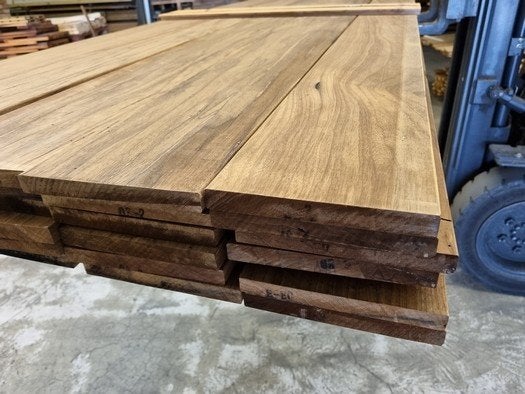 Hardhouten planken geschaafd 1.8x18.5 cm - nr: HP161, Ophalen, Planken, Nieuw, Hardhout