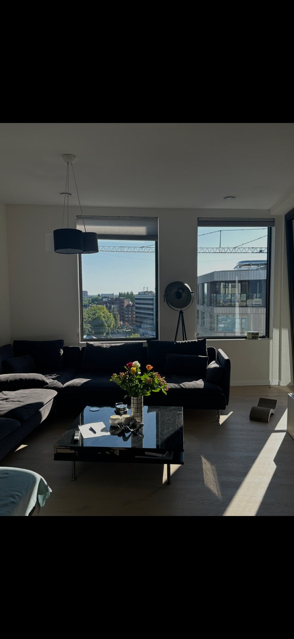 IKEA TOFTERYD salontafel - zwart hoogglans, Huis en Inrichting, Ophalen, Overige materialen, 100 tot 150 cm, 50 tot 100 cm
