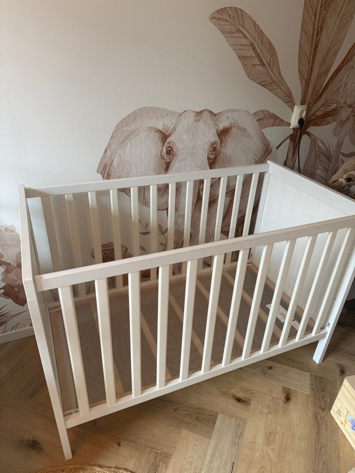 Ikea ledikant 120x60, Ophalen, Zo goed als nieuw, Ledikant