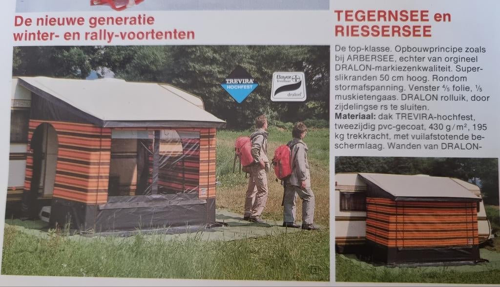 Tegernsee-Luxus winter voortent met aluminium frame, Ophalen of Verzenden, Zo goed als nieuw