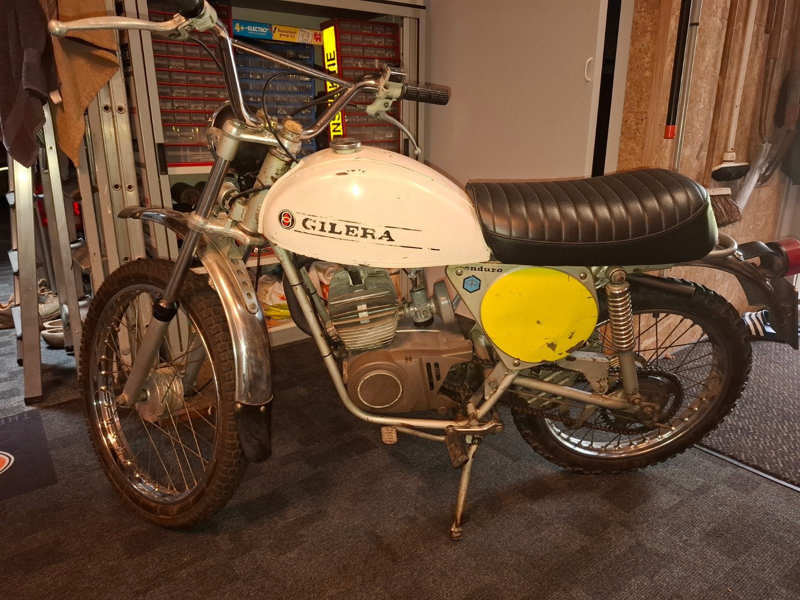 Gilera Enduro brommer met kenteken in originele staat, Ophalen of Verzenden, Overige merken