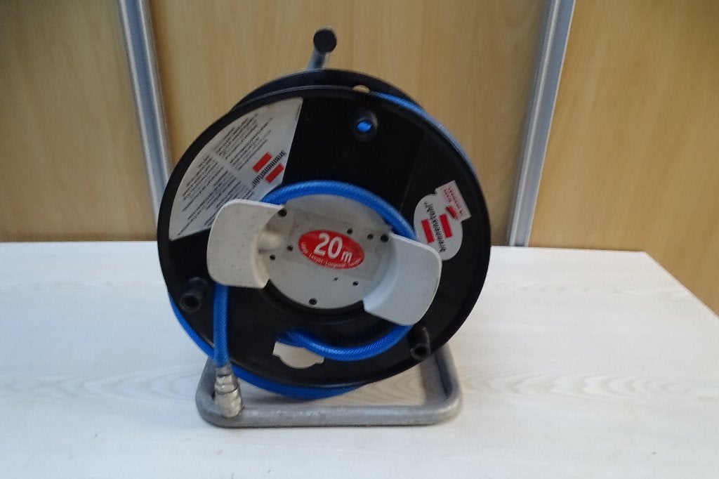 compressor slang op haspel 20 meter, Doe-het-zelf en Verbouw, Compressors, Minder dan 25 liter, Ophalen of Verzenden, Zo goed als nieuw