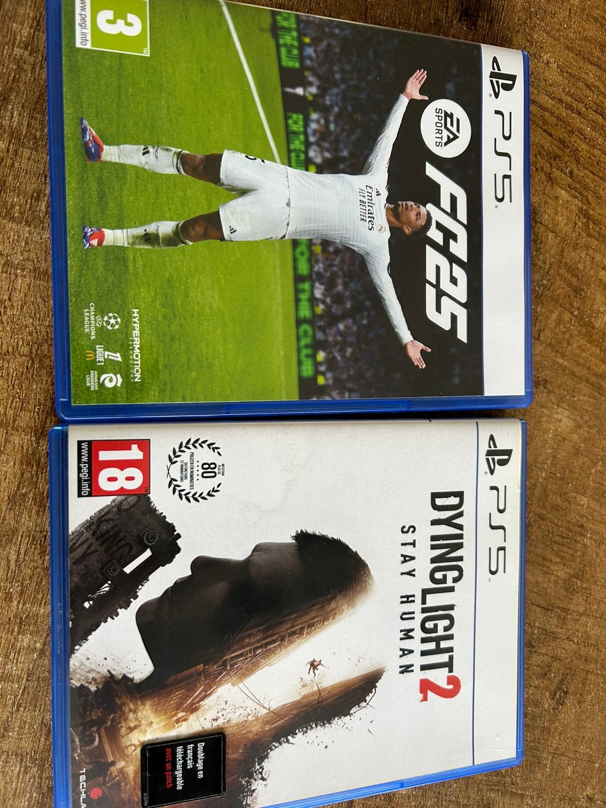 Ps5 Dying Light en Fc25, Ophalen of Verzenden, Zo goed als nieuw
