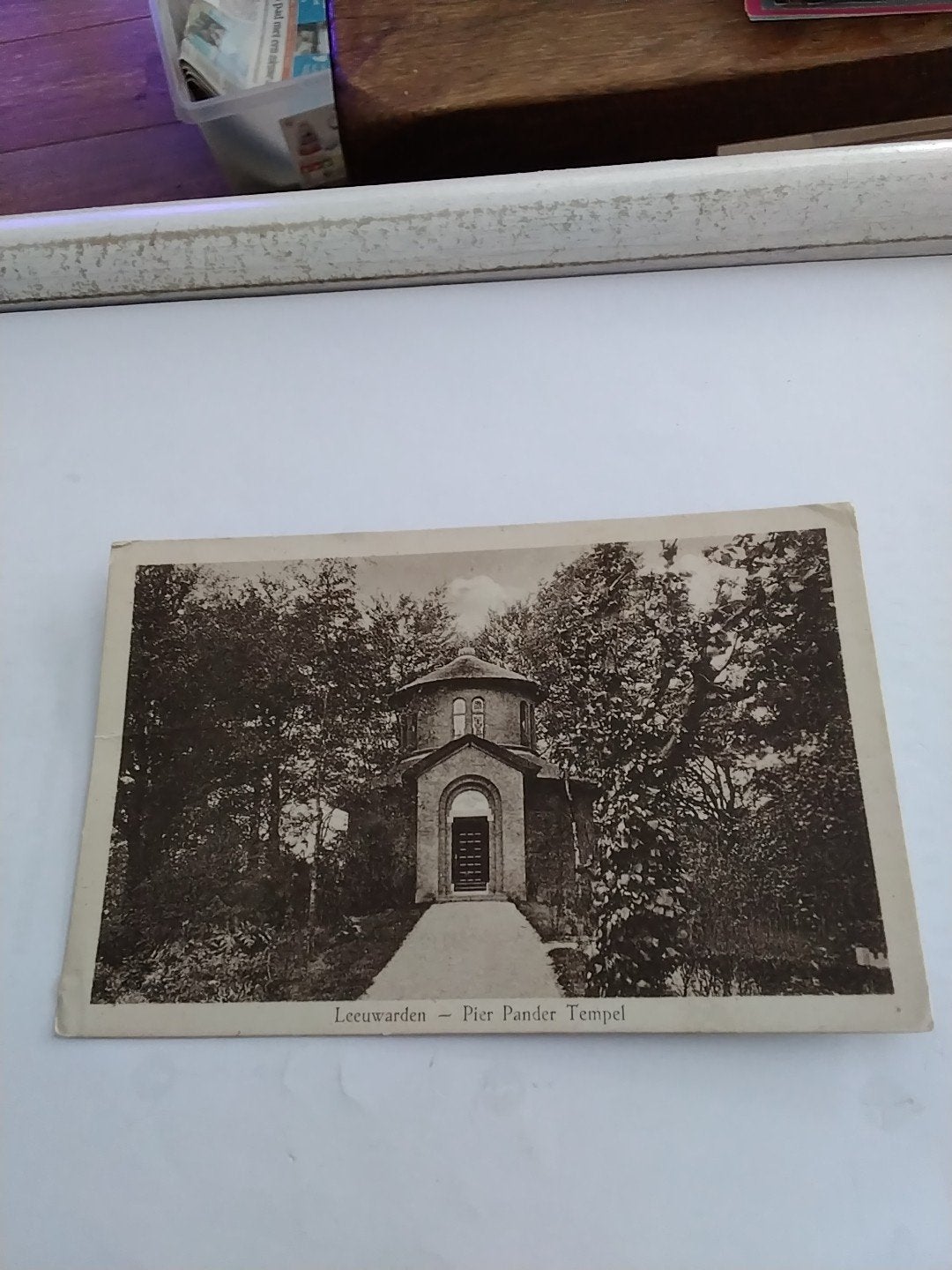 Ansichtkaart Leeuwarden - Pier Pander Tempel, Ophalen of Verzenden, Voor 1920, Ongelopen, Friesland