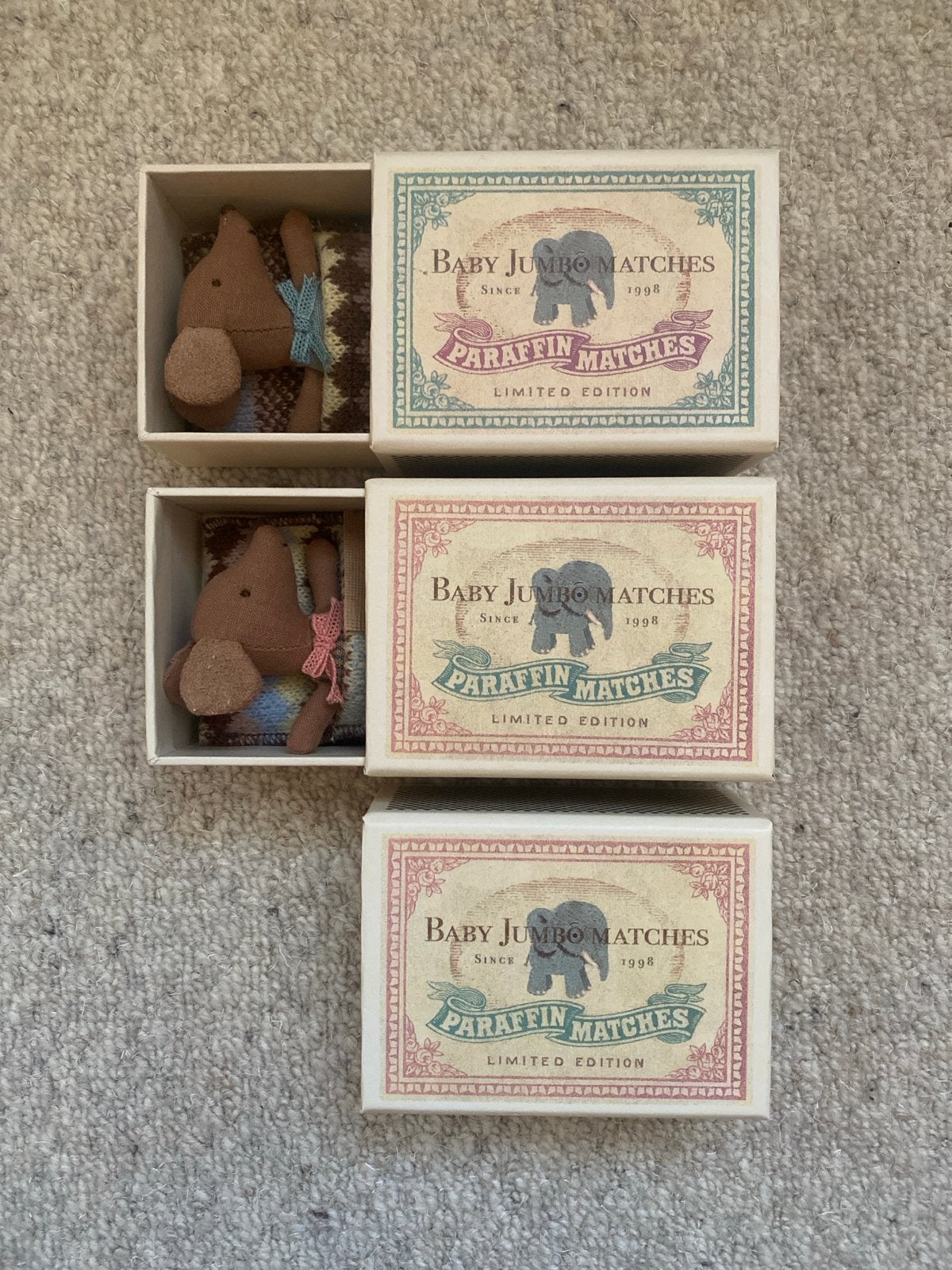 Maileg Sleepy/Wakey muis Rose en Blue - Nieuw, Ophalen of Verzenden, Nieuw, Jongen of Meisje