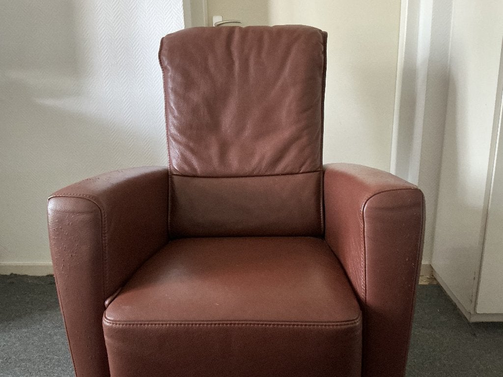 Stoel, Ophalen, Gebruikt, Minder dan 75 cm, Leer
