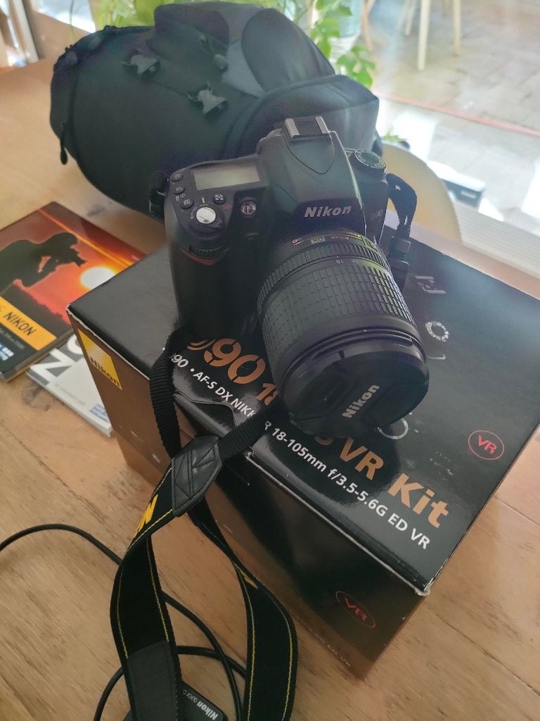 Nikon D90, Ophalen, Spiegelreflex, Zo goed als nieuw, Nikon