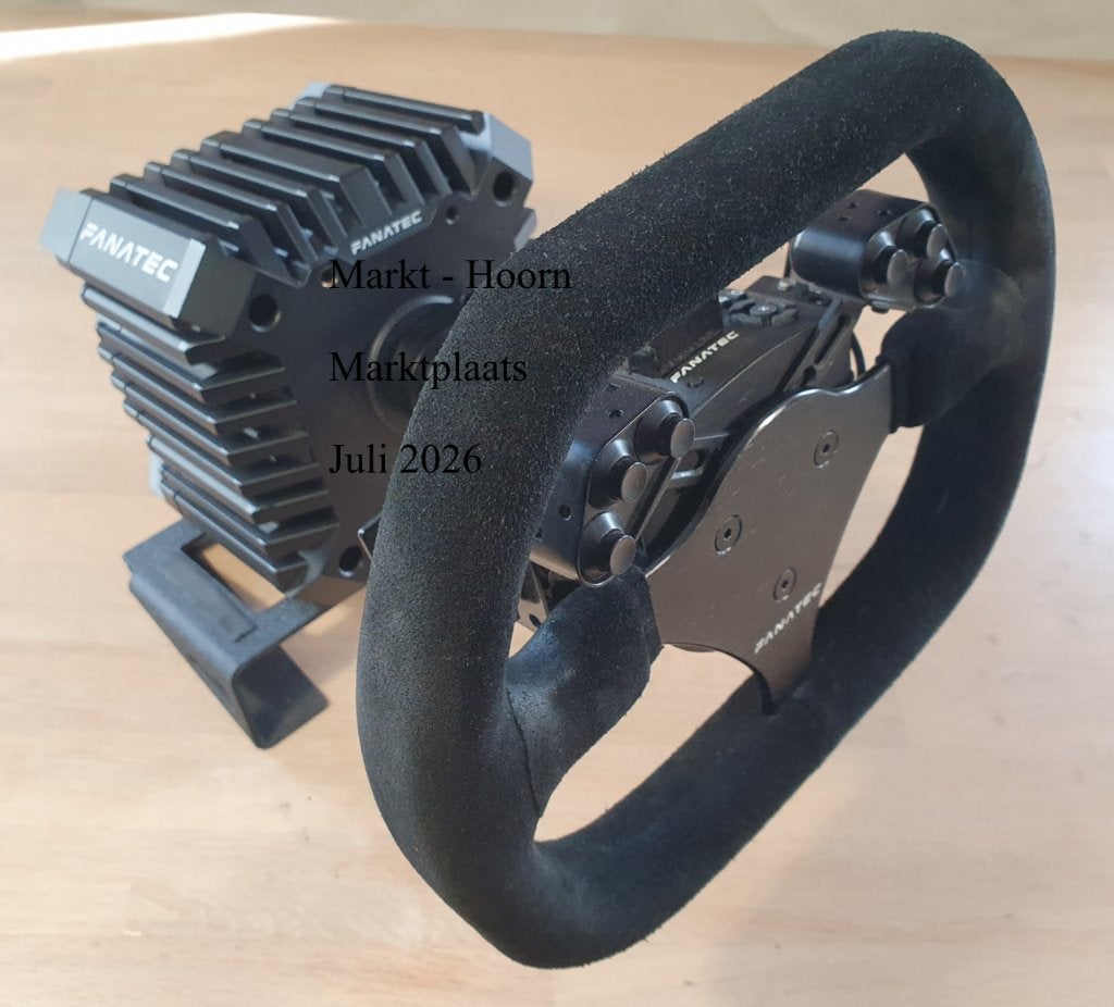 Fanatec ClubSport Universal Hub met stuur, Spelcomputers en Games, Racestuur, Ophalen of Verzenden, Zo goed als nieuw, Verstelbaar