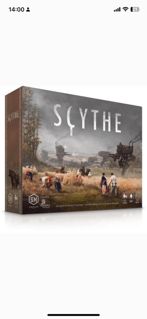 Gezocht bordspel Scythe, Boeken, Ophalen of Verzenden, Zo goed als nieuw, Overige onderwerpen
