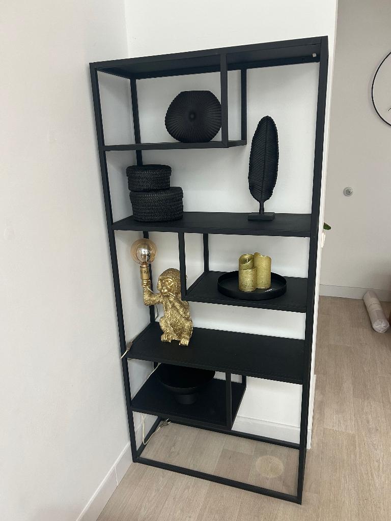 Open kast incl. decoratie 85x35x190cm, Huis en Inrichting, Ophalen, 50 tot 100 cm, Zo goed als nieuw, 150 tot 200 cm