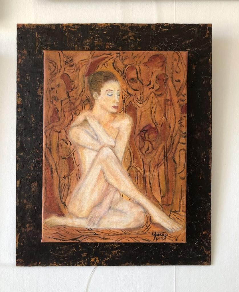 Woman in Sepia, Ophalen of Verzenden