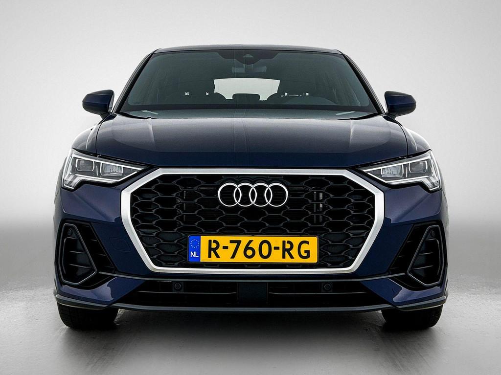 Audi Q3 Sportback 35 TFSI Advanced Edition 150 PK l Adaptive, Auto's, 12 maanden, Euro 6, 4 cilinders, Blauw