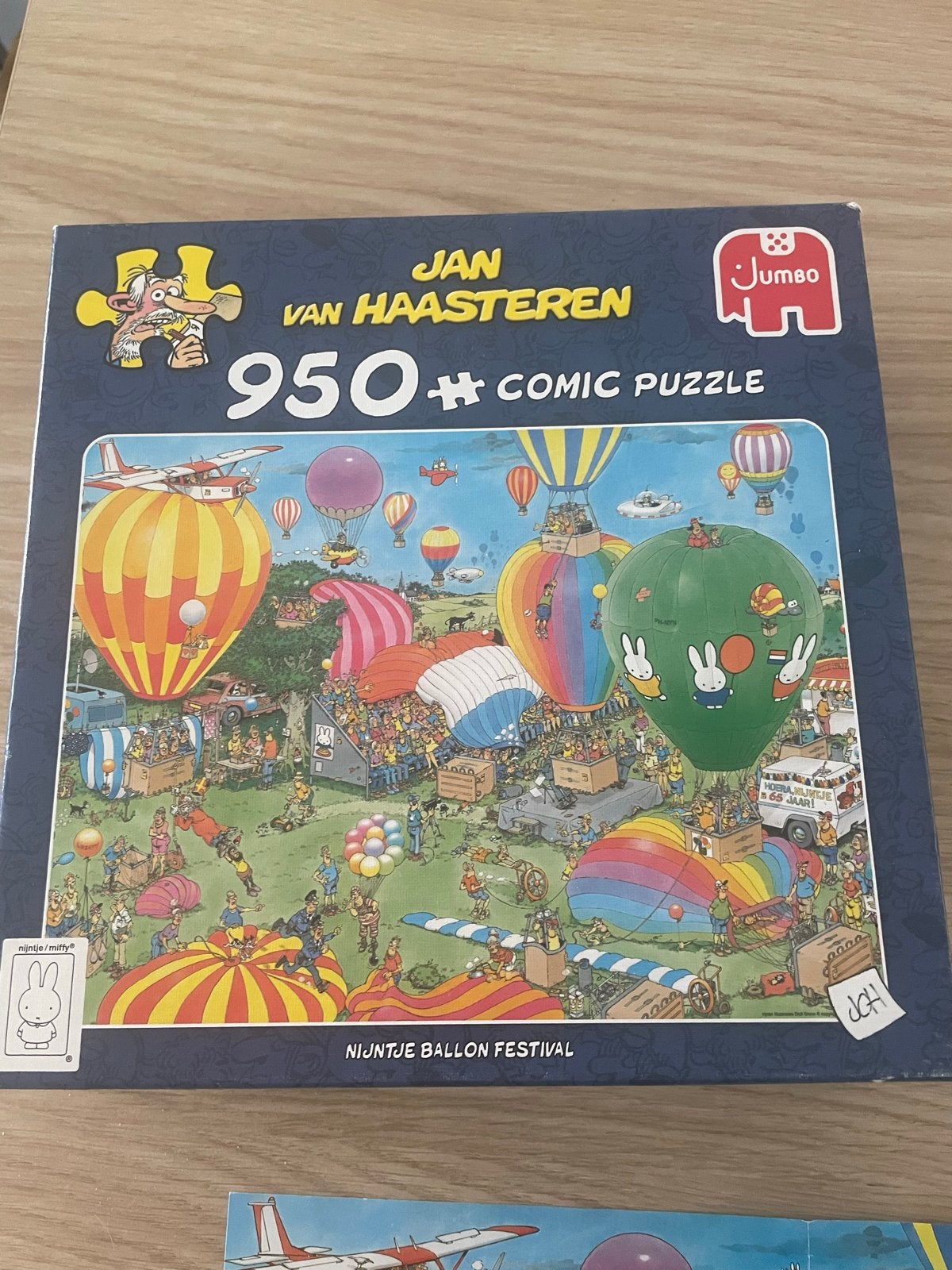 Jan van Haasteren Nijntje Ballon Festival 950 stukjes, Ophalen of Verzenden, 500 t/m 1500 stukjes, Zo goed als nieuw, Legpuzzel