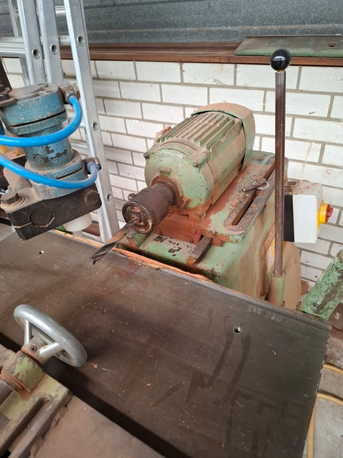 langgat boormachine, Ophalen, Gebruikt, Elektrisch
