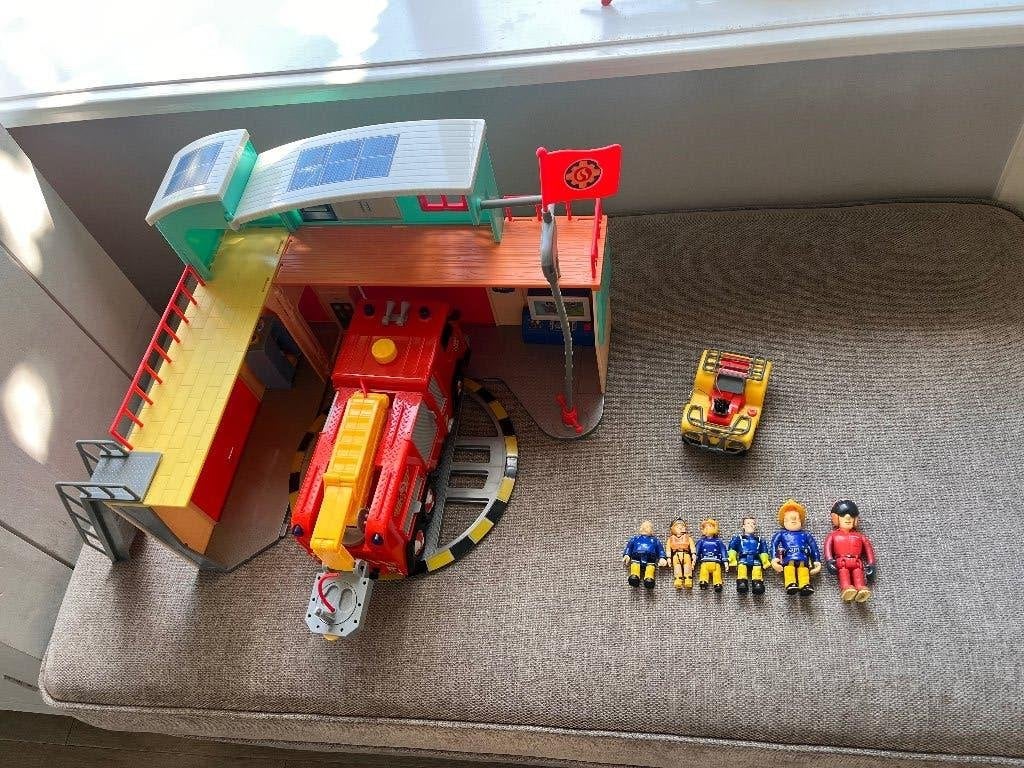 Brandweerman Sam set, Ophalen, Gebruikt