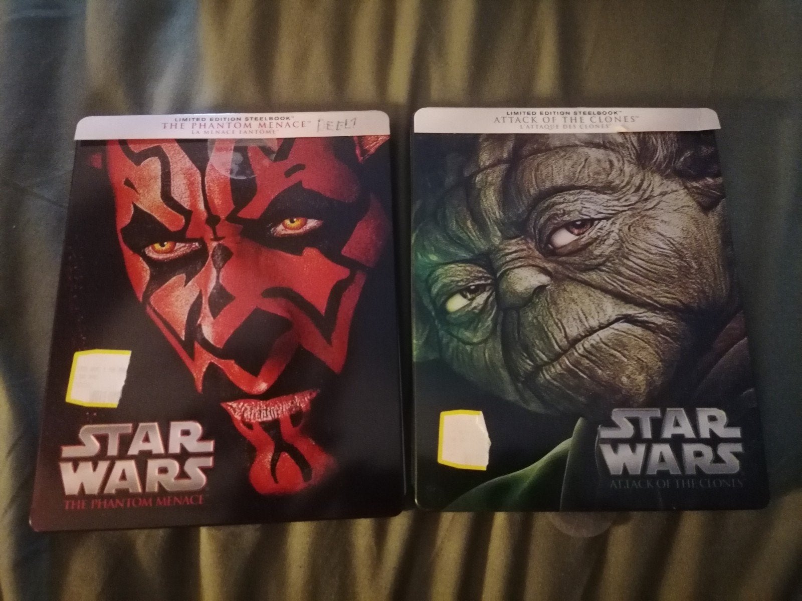 Star Wars Steelbook Blu-rays: The Phantom Menace & at  of, Ophalen of Verzenden
