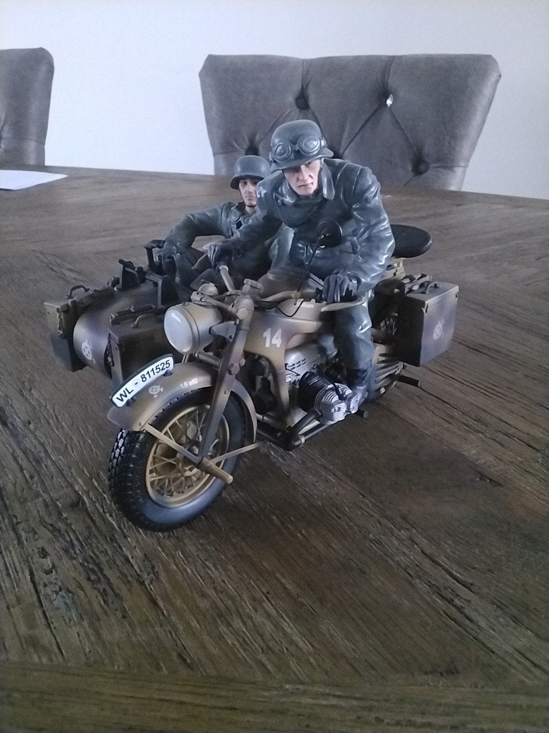 Te koop zundapp 1:10 schuco, Ophalen, Motor