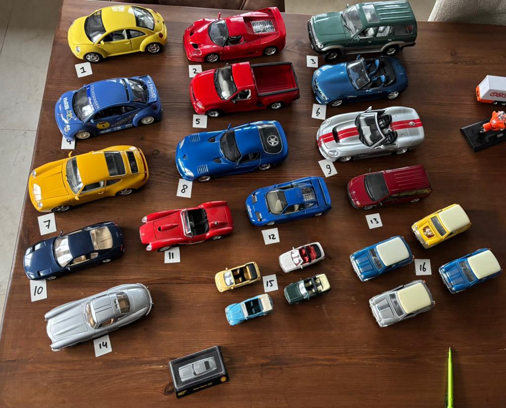 Modelauto (s) BBurago - Maisto 1/18 - 1/24, Hobby en Vrije tijd, Modelauto's | 1:18, Ophalen, Zo goed als nieuw, Auto, Bburago