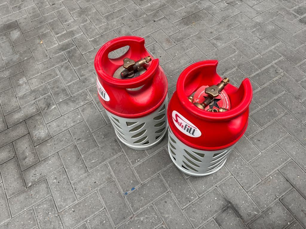 SafeFill Lpg lichtgewicht flessen met 80 % vulling, Caravans en Kamperen, Kampeeraccessoires, Ophalen, Gebruikt