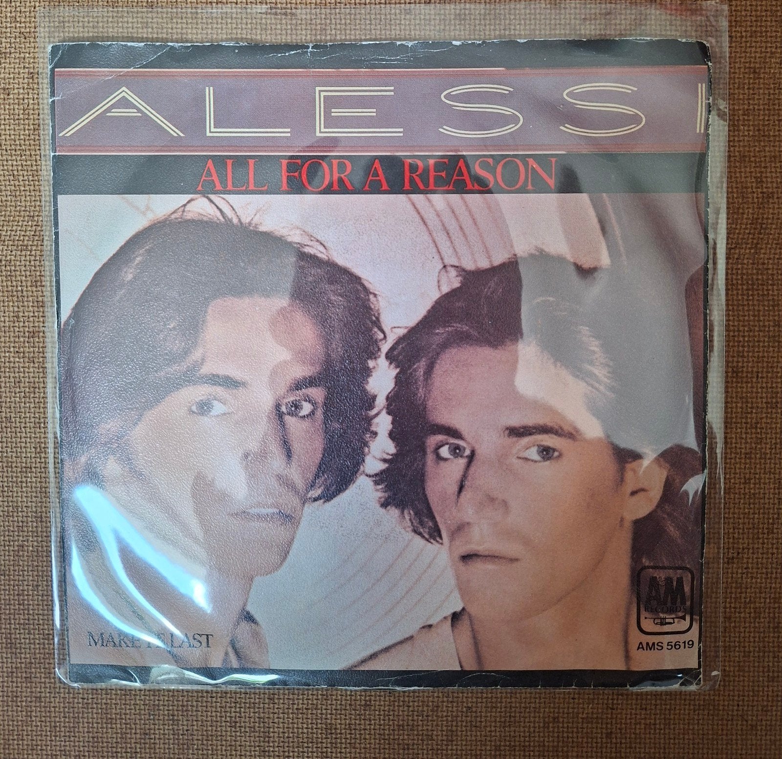 Alessi - All for a reason - Single is TOP, Ophalen of Verzenden, Gebruikt, 7 inch, Pop