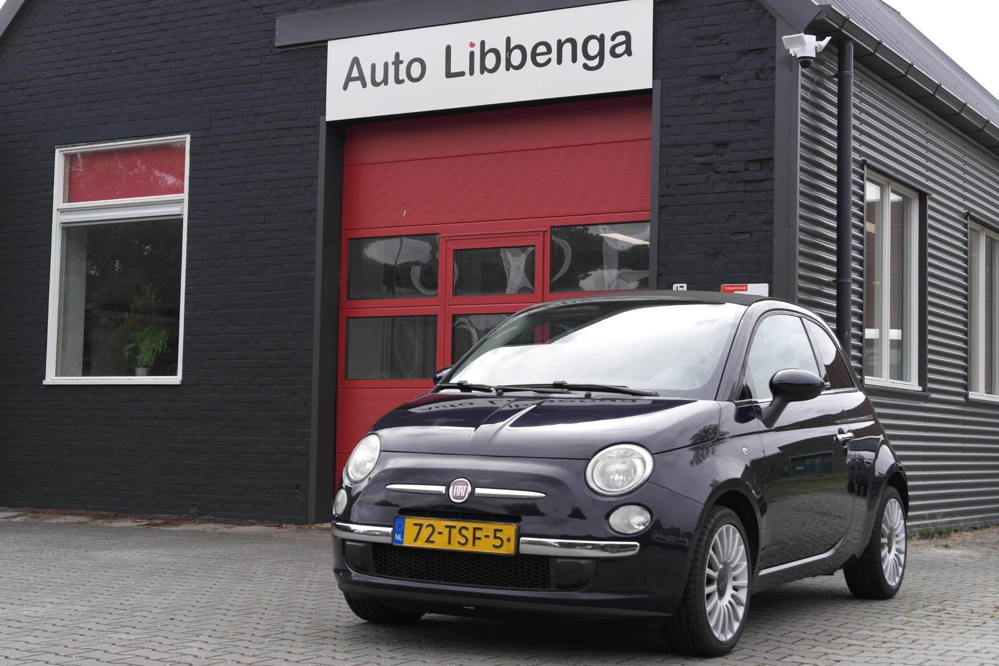 Fiat 500 C 0.9 TwinAir Lounge STUURBEKR / AIRCO ECC / CABRIO, Auto's, Euro 5, Gebruikt, 31 €/maand, Cabriolet