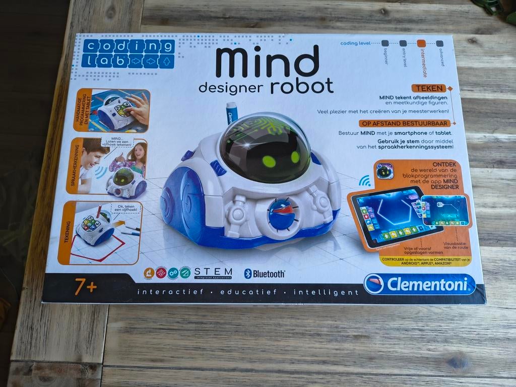Clementoni Mind Designer Robot - STEM Educatief Speelgoed, Ophalen of Verzenden, Jongen of Meisje
