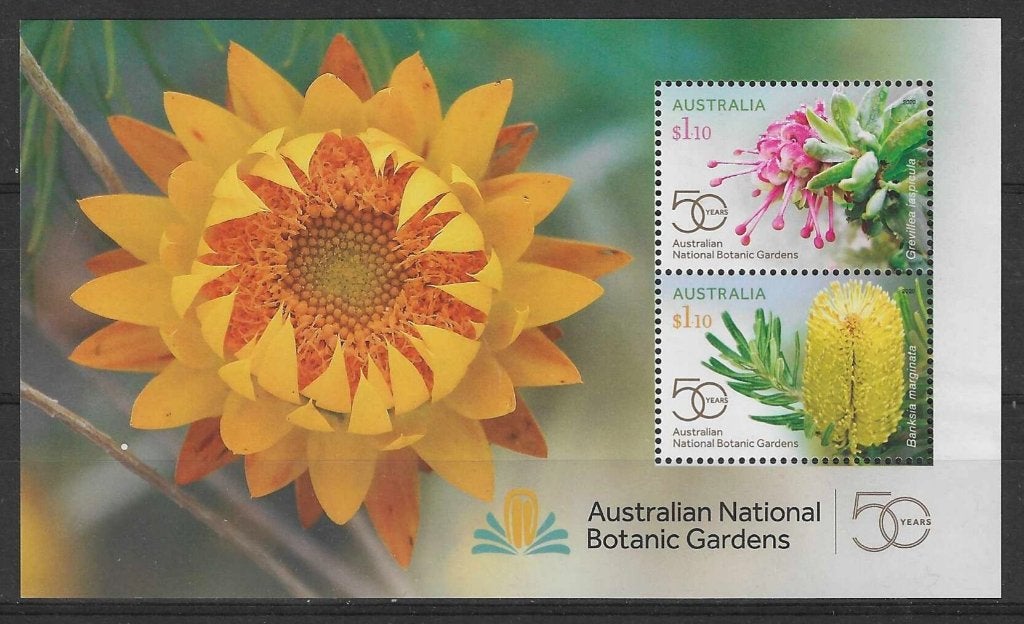 AUSTRALIE 2020, mi Blok 681 "Botanic Gardens" postfris, Ophalen of Verzenden, Postfris